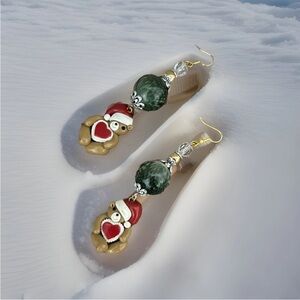 Festive earrings 2 pair lot. Holiday earrings.